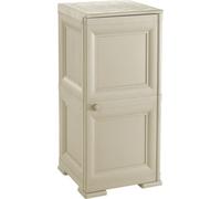 Tontarelli Armadietto da Esterno / Balcone Resina 40x43x85,5 cm Angora Omnimodus