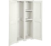 ARMADIO MOBILE SIMPLEX 2 ANTE 2 MODULI CON VANO PORTASCOPE + RIPIANO PANNA