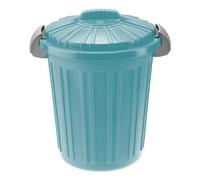 Tontarelli Bidone (46L) Teo con coperchio doppia clip AURORA Blu 810137370V