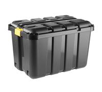 Tontarelli BoxOne Porta-Attrezzi, 140 L, 79 x 52 x h 52 cm, Nero/Ambra