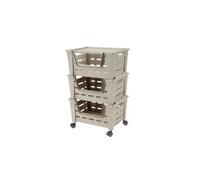 Tontarelli Carrello eva, 3 ceste angora 60x40 CARRELLO EVA, 3 ceste angora 60x40