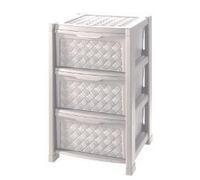 Tontarelli Cassettiera Arianna 3 cassetti Art. 8025646 (Bianco)