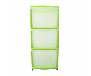 TONTARELLI CASSETTIERA COVER LINE 3 CASSETTI LIME