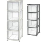 Tontarelli Cassettiera Cover Line Colore Trasparente/Panna - 8025308-AD0