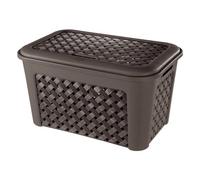 Tontarelli Cesta con coperchio (58x38x33cm) ARIANNA Wengè 8105407909