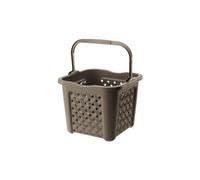 Tontarelli Cesta con manico (38x38x31,5cm) ARIANNA Marrone 8065448909
