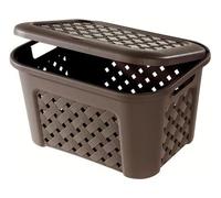 Tontarelli Cesta con coperchio (43,5x33,5x26cm) ARIANNA Wengè 8105406909