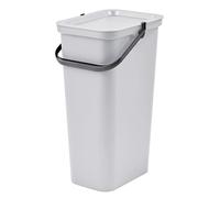 Tontarelli - Cestino MODA con manico 40 L bianco