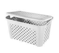 Tontarelli Cesta con coperchio (58x38x33cm) ARIANNA Angora 8105407112