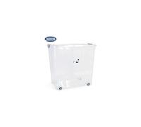 TONTARELLI Contenitore 85 L C/Coperchio E Ruote Frigorifero Trasparente