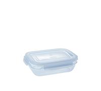 Tontarelli Fresh Lock 0,95L Contenitore per Frigo, Polipropilene, Trasparente/Azzurro, 0.95 l