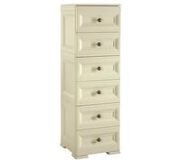 Tontarelli OMNIMODUS Cassettiera 6 Cassetti Angora (40cm) Mobile KIT