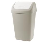 Tontarelli Pattumiera Aurora 8101384ACE Coperchio basculante 25 L Tortora