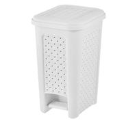 Tontarelli Pattumiera (8Lt) coperchio a pedale ARIANNA Bianco 8104288112