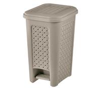 Tontarelli Pattumiera (8Lt) coperchio a pedale ARIANNA Tortora 8104288908