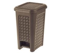 Tontarelli Pattumiera (8Lt) coperchio a pedale ARIANNA Wengè 8104288909