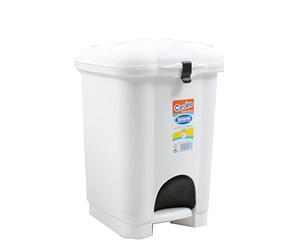 Tontarelli - Pattumiera a pedale Carolina con secchio interno, 6L