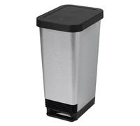 Tontarelli Pattumiera a Pedale Moda 45L Carbonio Anti Odore