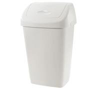 Tontarelli Pattumiera Basculante 50L Aurora Bianco