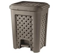 Tontarelli - Pattumiera C/Pedale 18L Arianna wengè