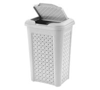 Tontarelli TON831 Pattume Bagno, Bianco, 10 l