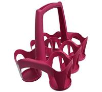 Tontarelli Portabottiglie Impilabile 6 Posti Drinhy Ciliegio per Bottiglie da 1 lt - 1,5 lt - 2 lt (Ciliegio)