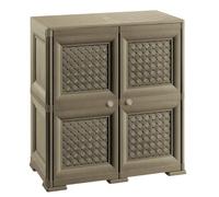 Tontarelli S.p.A. Armadio 2 Moduli con Ante TRAF. 19605019, Wengè, 86x79x47