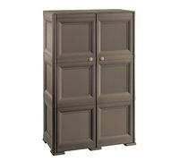 Tontarelli S.p.A. Armadio 3 Moduli 19605019, WENGÈ, 79x47x125 cm