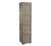 Tontarelli S.p.A. COLONNINA 4 MOD, 4 VANI AP,Ante Lisce Mobile Contenitore, Talpa, 40X43<47>XH164CM