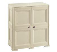 Tontarelli S.p.A. Multiuso OMNIMODUS 2 Ante, 2 Moduli Mobile Contenitore, Angora, 79x47x85.5 cm