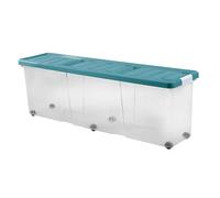 Tontarelli - Scatola di immagazzinaggio 119 x 28,7 x 38,9 cm blu