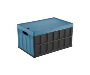 Tontarelli - Scatola multiuso 46L blu e nero