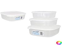 Tontarelli 266194 Accessorio, Coperchio Panna/Contenitore Trasparente, 29 x 24 x 10 cm