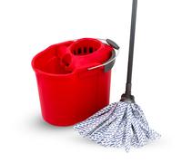 TONTARELLI SET COMPLETO STRIZZAMOP 16LT ROSSO