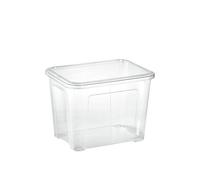 Tontarelli Set Contenitore Organizzazione Spazi 8 pezzi 18 lt Trasparente