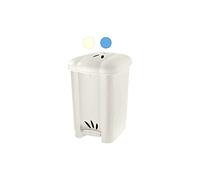 Tontarelli Pattumiera Carolina, Bianco, 30 lt, Taglia Unica