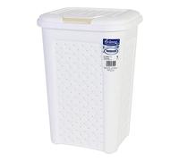 Tontarelli TON831 Pattume Bagno, Bianco, 10 l