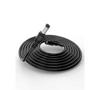 Tonton Cavo di prolunga da 2 metri, 2 m, DC 5,5 mm x 2,1 mm, cavo di collegamento DC/DC, maschio a femmina, connettore per alimentatore, telecamera di sorveglianza, ecc. 2 m (confezione da 1)