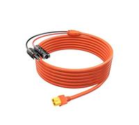 Tonton Cavo di prolunga solare MC4 da connettore a XT60, 3 m, 12 AWG, cavo di prolunga per pannelli solari, centrale elettrica portatile, generatore solare, camper e batteria LiFePO4 (ingresso XT60)