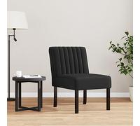 Tonture Sedia imbottita in velluto nero, comoda sedia con gambe in legno, 48 x 64 x 72 cm, ideale per soggiorno, camera da letto, camera da lettura, confortevole esperienza di seduta