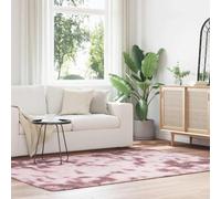 Tonture Tappeto Shaggy a pelo lungo NAVARRA rosa antico, 160 x 230 cm, rivestimento in poliestere per soggiorno, camera da letto, sala da pranzo, articolo decorativo, antiscivolo e robusto