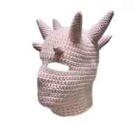 TONXX Berretto da Donna Lavorato a Maglia novità Passamontagna Cappello Cosplay Copri Viso per Feste Berretto Morbido