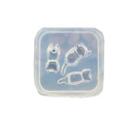 TONXX Mini 3D Decorazioni per Unghie Stampo in Silicone Stampo in Resina epossidica Fai da Te Forma di Gatti Anelli per Orecchie Ganci Pendenti per Gioielli Creazione di stampi