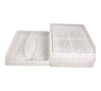 TONXX Stampi in resina per scatola di domino, stampo per scatola di immagazzinaggio di gioielli Stampo per scatola di fazzoletti in silicone per bigiotteria fai da te Contenitore per tovaglioli Decorazioni per la casa