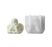 TONXX Stampi per Sapone Stampi per Candele Stampo per stampi in Silicone a Forma di Angelo Carino Materiale in Silicone Regalo Perfetto per Gli Amanti della Lavorazione a Mano Fai-da-Te