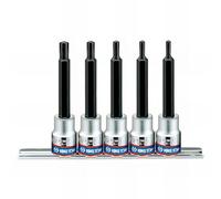 Tony 3105PR01 King, con Punta di Tipo Ribe Bit Socket 3/8 ", Confezione da 5