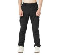 TONY BACKER Pantaloni da Trekking Uomo Escursionismo Multistasche shoftshell Impermeabile Invernali 1012