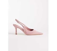 Tony Bianco - Samar - Scarpe con tacco e cinturino posteriore in camoscio rosa 35.5