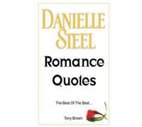 Tony Brown Danielle Steel Romance Quotes (Tascabile)