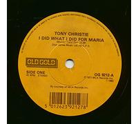 Tony Christie - I did what I did for Maria/..Amarillo (Old Gold, UK, 1982) / Vinyl single [Vinyl-Single 7'']